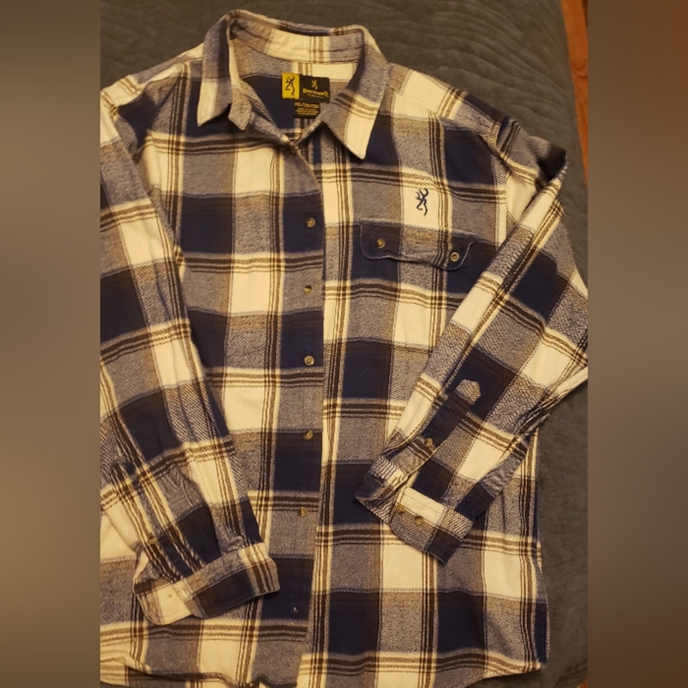 Browning mens flannel shirt